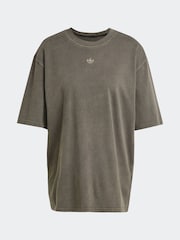 adidas Originals Black Graphic 100% Cotton T-Shirt - Image 4 of 4