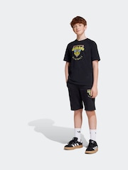 adidas originals Black 100% Cotton T-Shirt - Image 3 of 6