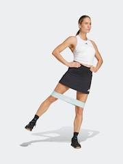 adidas Black Optime Skort - Image 3 of 6