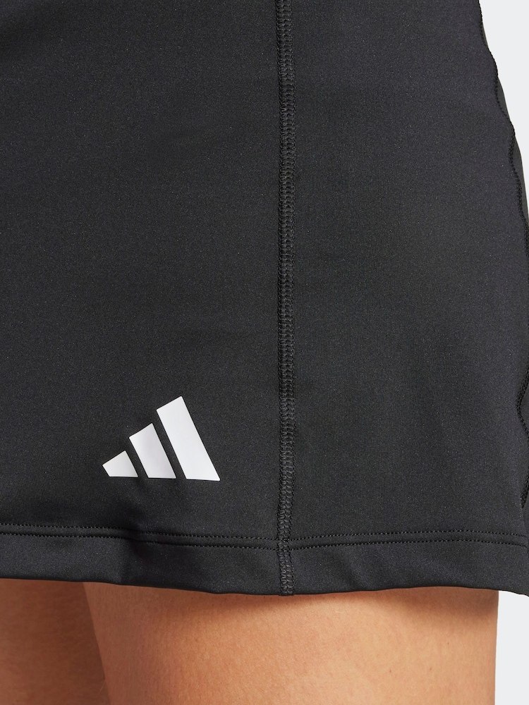 adidas Black Optime Skort - Image 5 of 6