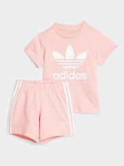 adidas шорты и футболка с логотипом-трилистником - Изображение 1 из 7