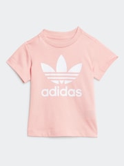 adidas шорты и футболка с логотипом-трилистником - Изображение 2 из 7