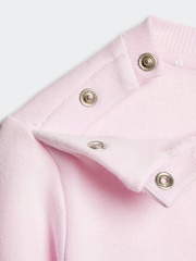 adidas Pink Essentials Logo Tracksuit - Image 6 of 7