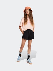 Negro - adidas originals Ribbed Shorts - Imagen 3 de 6