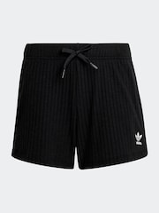 Negro - adidas originals Ribbed Shorts - Imagen 6 de 6