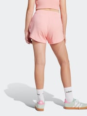 adidas originals Pink Ribbed Shorts - Image 2 of 6