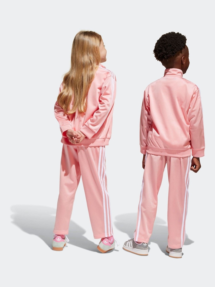 adidas Pink Firebird Tracksuit - Image 2 of 10