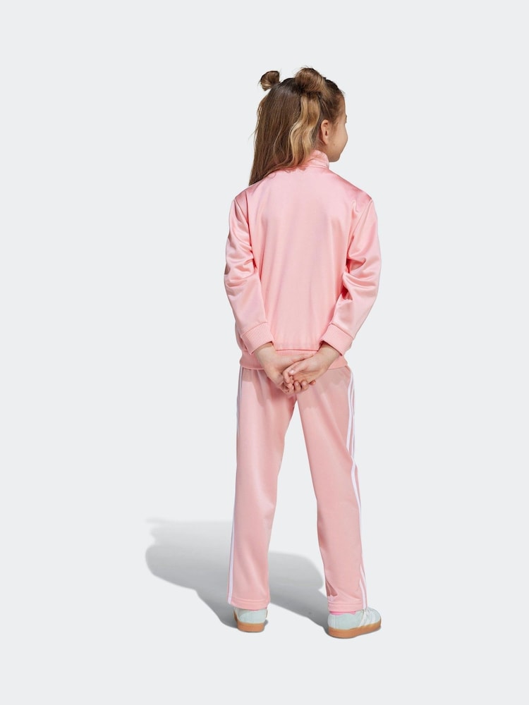 adidas Pink Firebird Tracksuit - Image 4 of 10