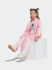 adidas Pink Firebird Tracksuit - Image 5 of 10