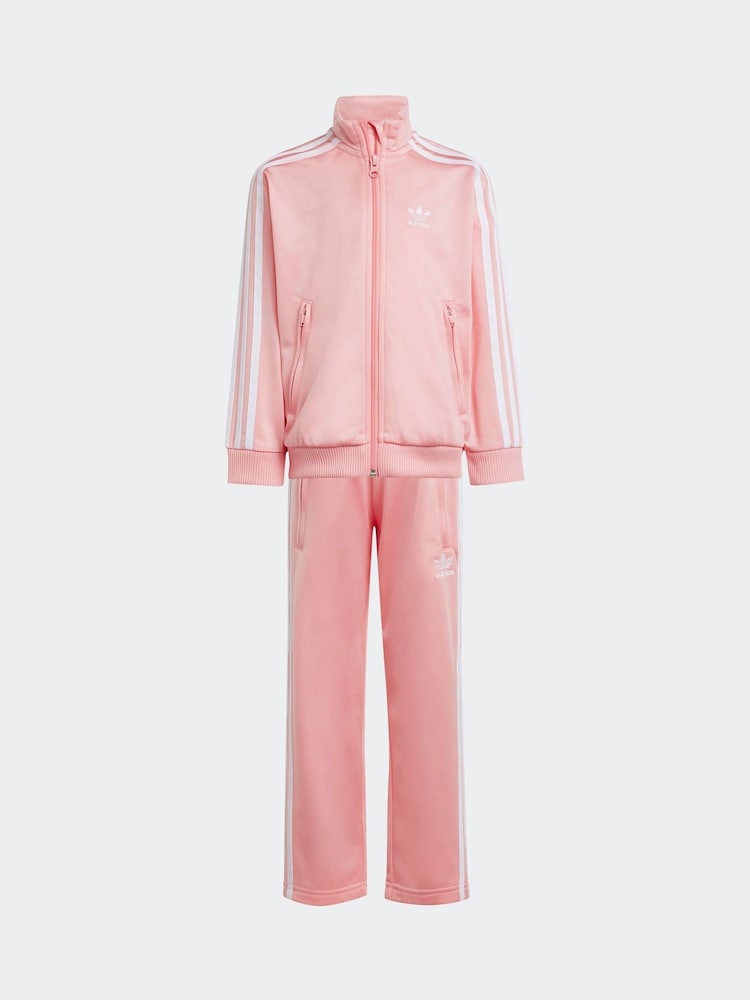 adidas Pink Firebird Tracksuit - Image 9 of 10