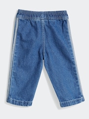 adidas originals Blue Denim Crew Set - Image 4 of 7