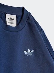 adidas originals Blue Denim Crew Set - Image 5 of 7