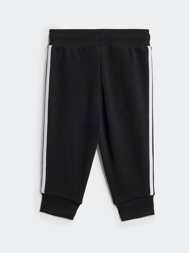 adidas Originals Black Infant Sweatshirt and Joggers Set - Image 4 of 7