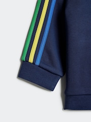 adidas originals Navy 3 Stripe Tracksuit - Image 7 of 7