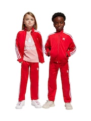 adidas originals Red Adicolor Firebird Tracksuit - Image 1 of 9