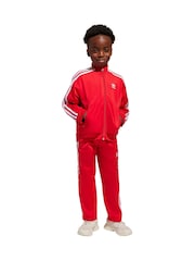 adidas originals Red Adicolor Firebird Tracksuit - Image 2 of 9