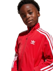 adidas originals Red Adicolor Firebird Tracksuit - Image 4 of 9
