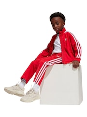 adidas originals Red Adicolor Firebird Tracksuit - Image 5 of 9