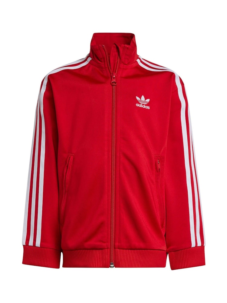 adidas originals Red Adicolor Firebird Tracksuit - Image 8 of 9