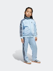 Синий - adidas originals Adicolor Firebird Tracksuit - Image 7 of 10