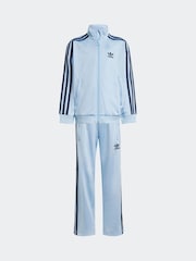 Синий - adidas originals Adicolor Firebird Tracksuit - Image 8 of 10