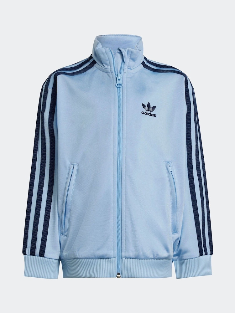 adidas originals Blue Adicolor Firebird Tracksuit - Image 9 of 10