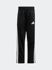 Negro/Rojo - adidas Essentials Tiberio 3-Stripes Kids Tracksuit - Imagen 9 de 9