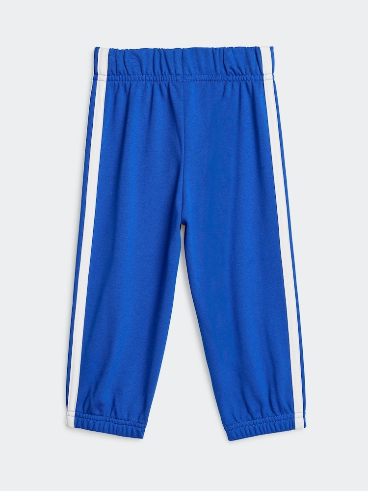 adidas Blue Essentials Infant Sweatshirt and Joggers Set - Image 4 of 7