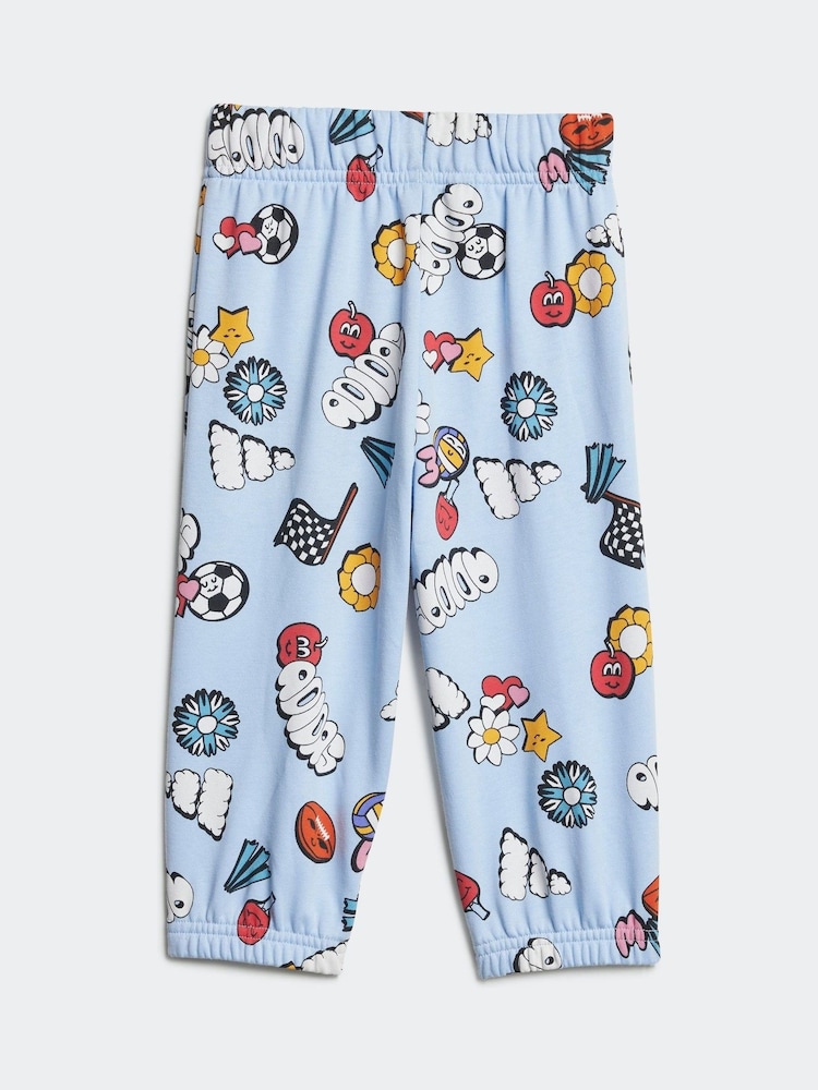 adidas Blue Essentials Fun Tracksuit - Image 10 of 13