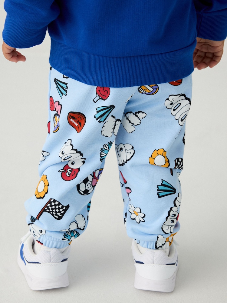 adidas Blue Essentials Fun Tracksuit - Image 5 of 13