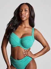 Panache Green Gingham Full Cup Bikini - Image 1 of 5