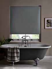 Light Grey Ready Made Textured Roller Moisture Resistant Blind - Image 3 of 7