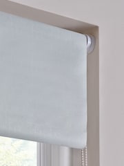 Light Grey Ready Made Textured Roller Moisture Resistant Blind - Image 4 of 7