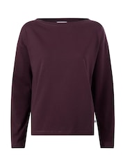Tog 24 Purple Ivy Supersoft Cotton Boat Neck T-Shirt - Image 6 of 6