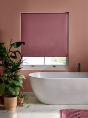 Dusky Pink Ready Made Textured Roller Moisture Resistant Blind - Image 3 of 7