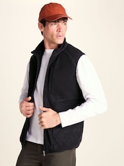 Tog 24 Black Ainsworth Microfleece Gilet - Image 1 of 7
