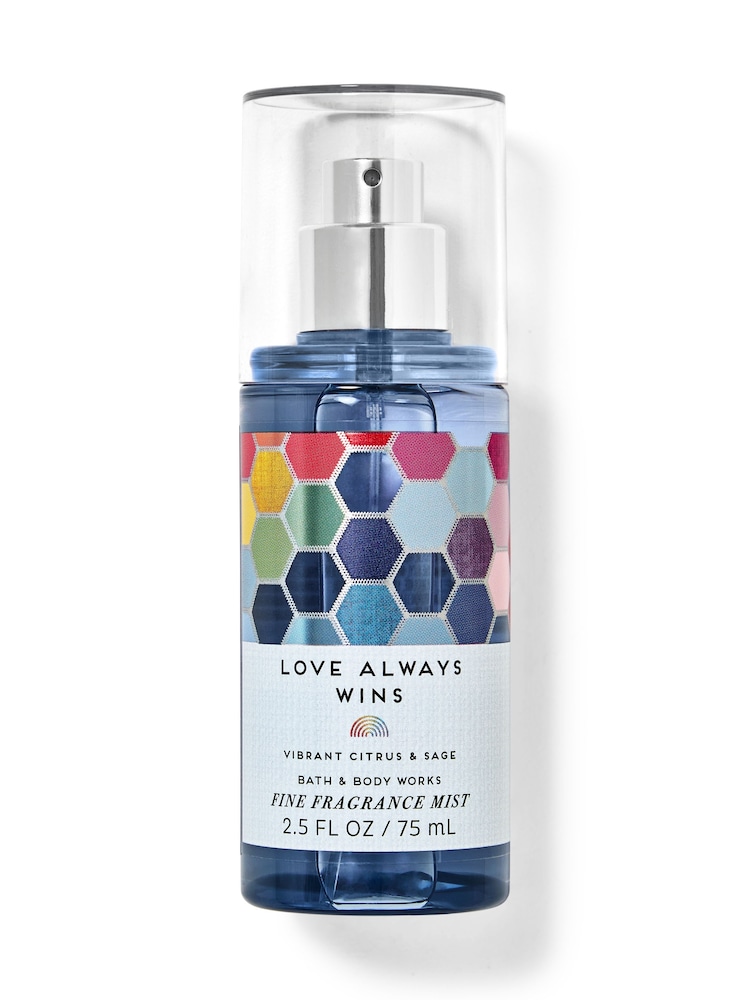 Bath & Body Works Love Always Wins Travel Size Fine Fragrance Mist 2.5 fl oz / 75 mL - Image 1 of 1