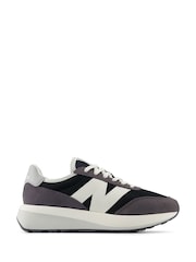 New Balance Grey/White Mens 370 Trainers - Image 1 of 8