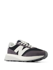 New Balance Grey/White Mens 370 Trainers - Image 5 of 8