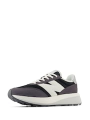 New Balance Grey/White Mens 370 Trainers - Image 6 of 8