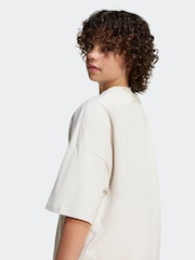 adidas Neutral Trefoil Loose 100% Cotton T-Shirt - Image 5 of 6