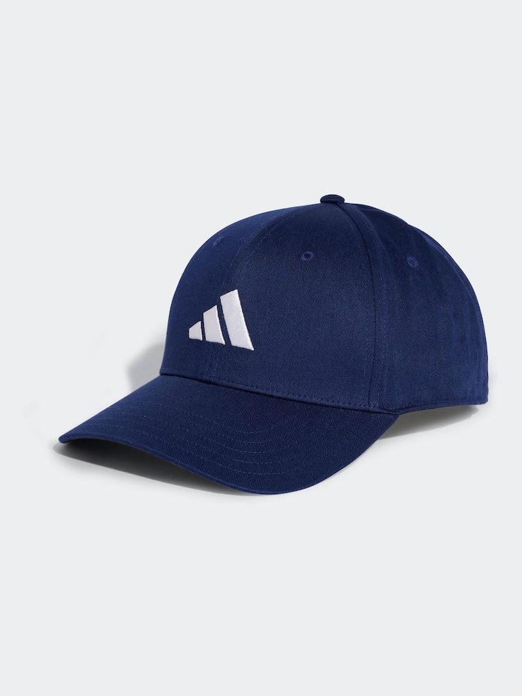 Синий - adidas 100% Cotton Baseball Cap - Image 1 of 4