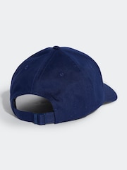Синий - adidas 100% Cotton Baseball Cap - Image 2 of 4
