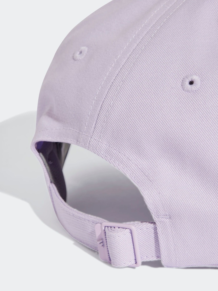 Morado - adidas Tonal Baseball 100% Cotton Hat - Imagen 4 de 4