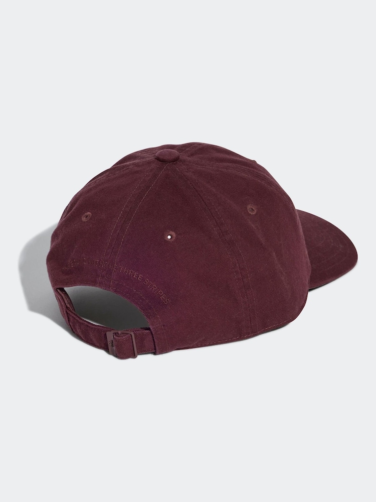 Burdeos - adidas 100% Cotton Dad Cap - Imagen 2 de 4