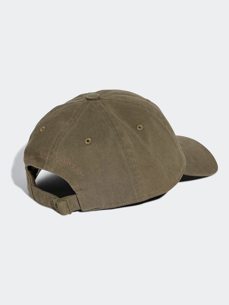 Verde - adidas 100% Cotton Dad Cap - Imagen 2 de 4
