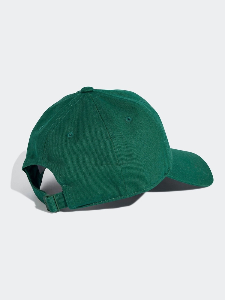 Grün - adidas Originals Adicolour Classic Trefoil 100% Cotton Baseball Cap - Bild 2 von 4