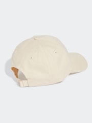 Weiß - adidas Originals Adicolour Classic Trefoil 100% Cotton Baseball Cap - Bild 2 von 4