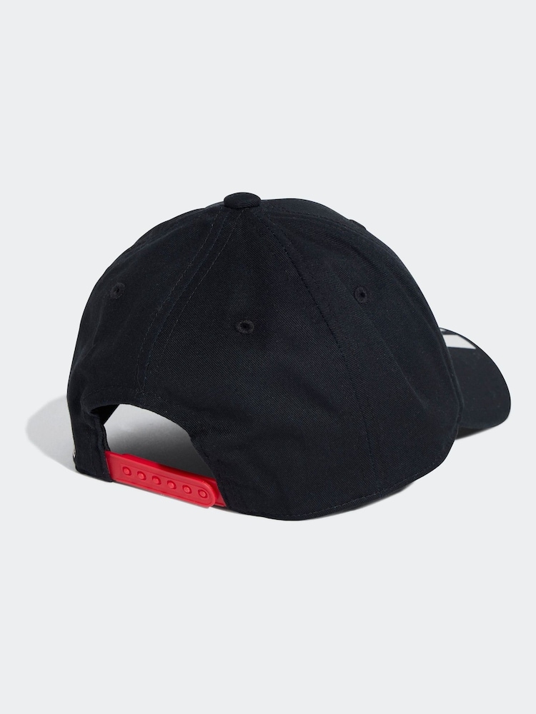 adidas Black Little Kids Marvel Spider-Man 100% Cotton Cap - Image 2 of 4
