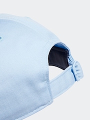 Blau - adidas 3 Stripe 100% Cotton Baseball Hat - Bild 4 von 4